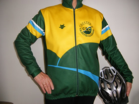 Long Sleeved Performance Road Jersey Full Zip - Front