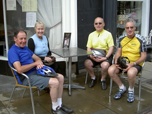 'Photo taken by the friendly cafe waitress